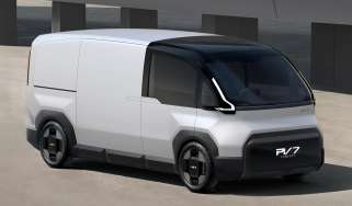 Kia PV7 concept front 3/4